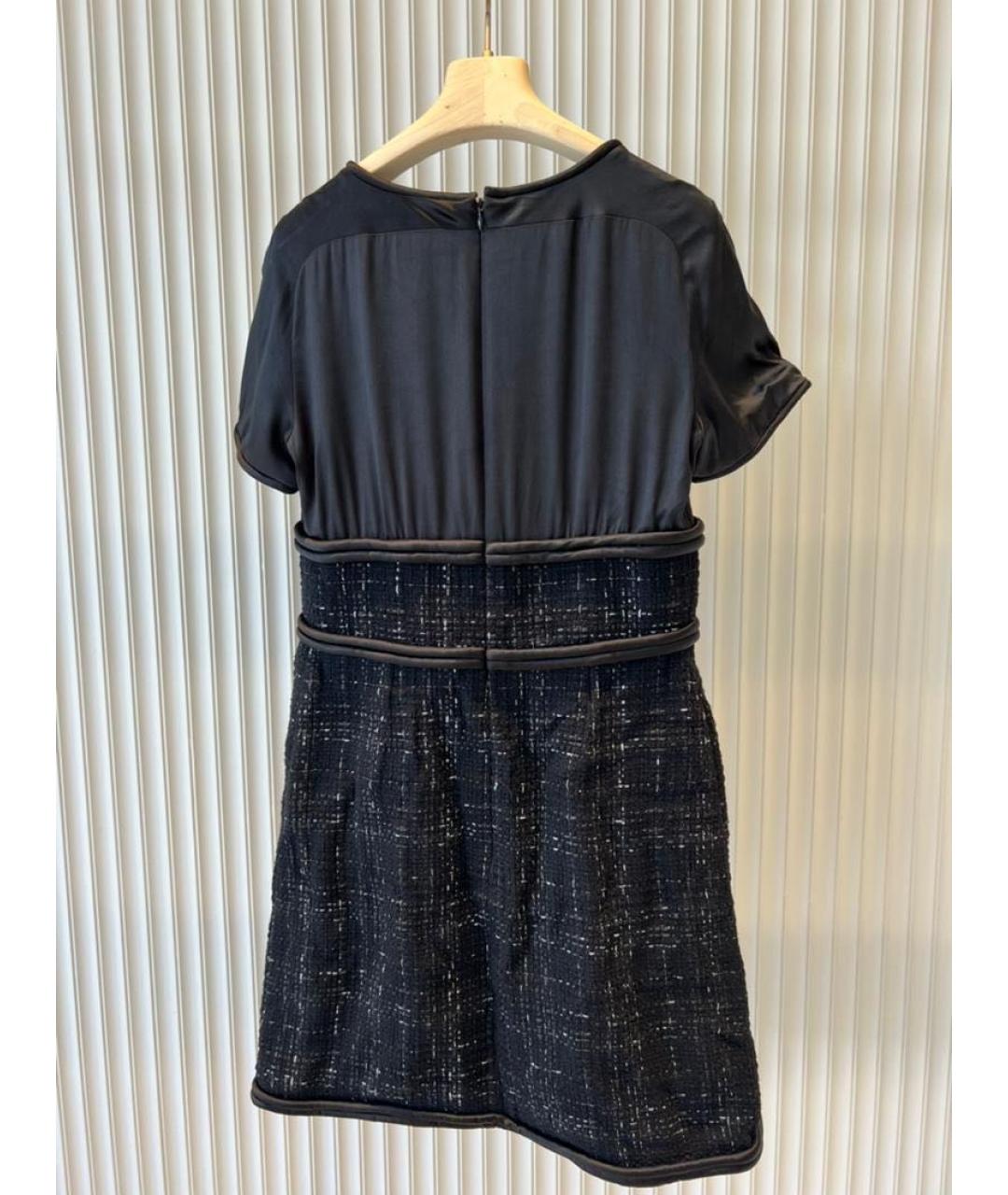 CHANEL Черное повседневное платье, фото 3