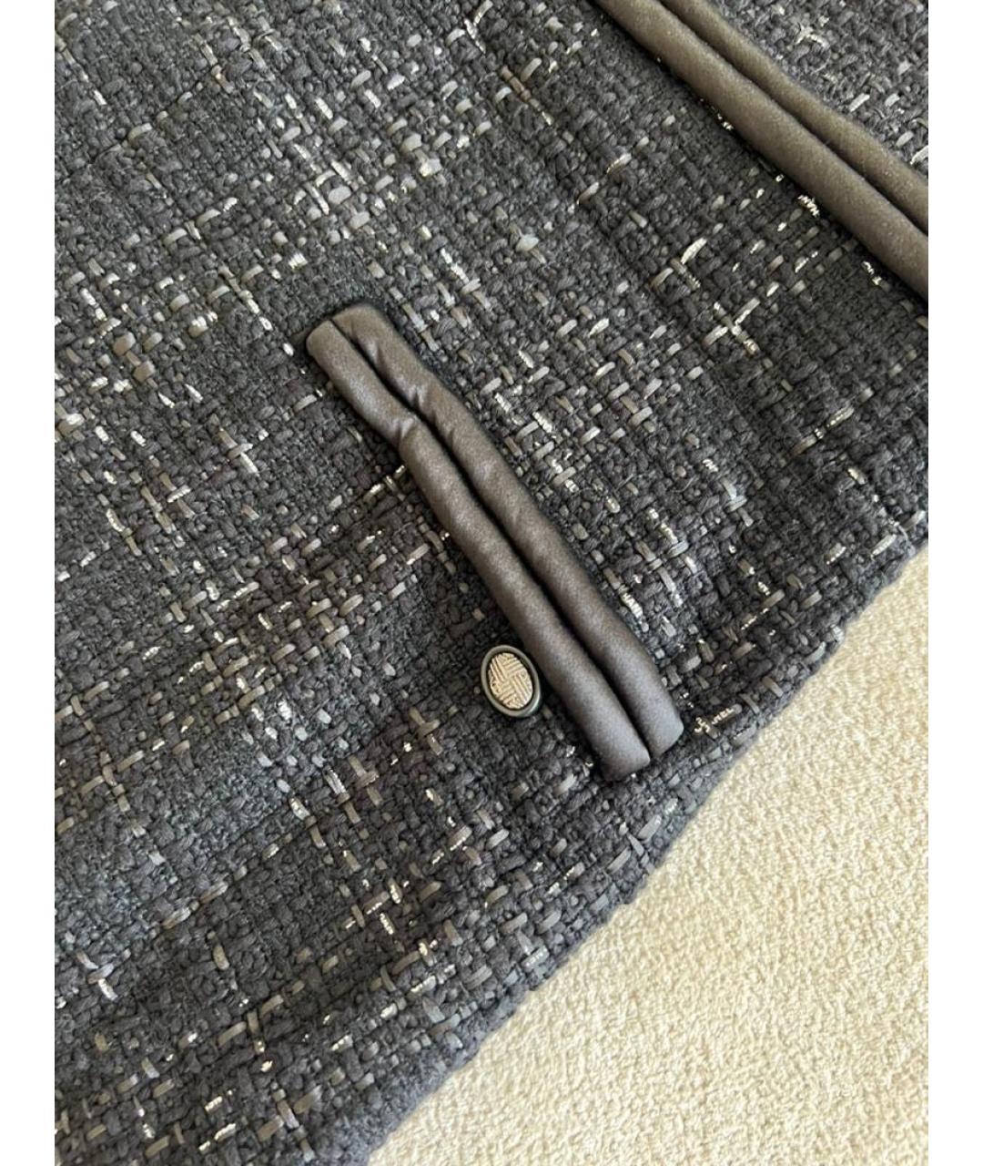 CHANEL Черное повседневное платье, фото 7