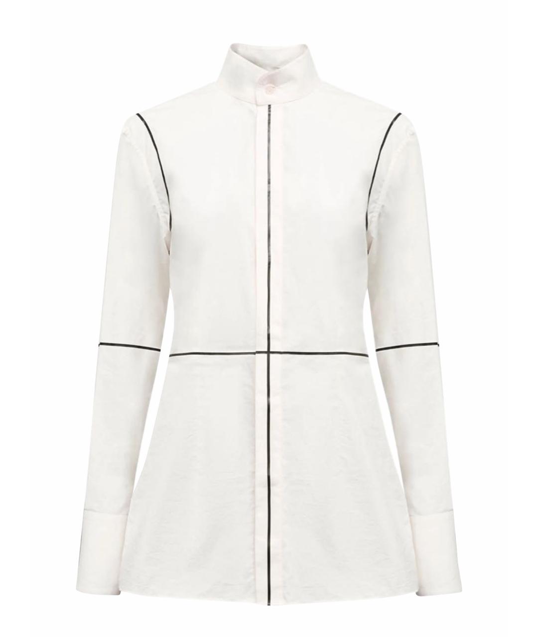 MM6 MAISON MARGIELA Белая хлопковая рубашка, фото 1