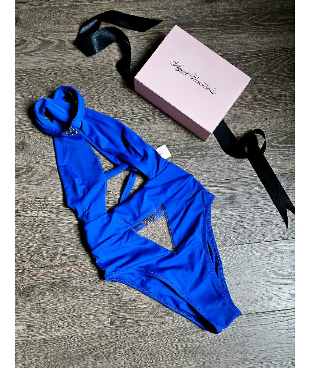 AGENT PROVOCATEUR Синий полиамидовый купальник, фото 3