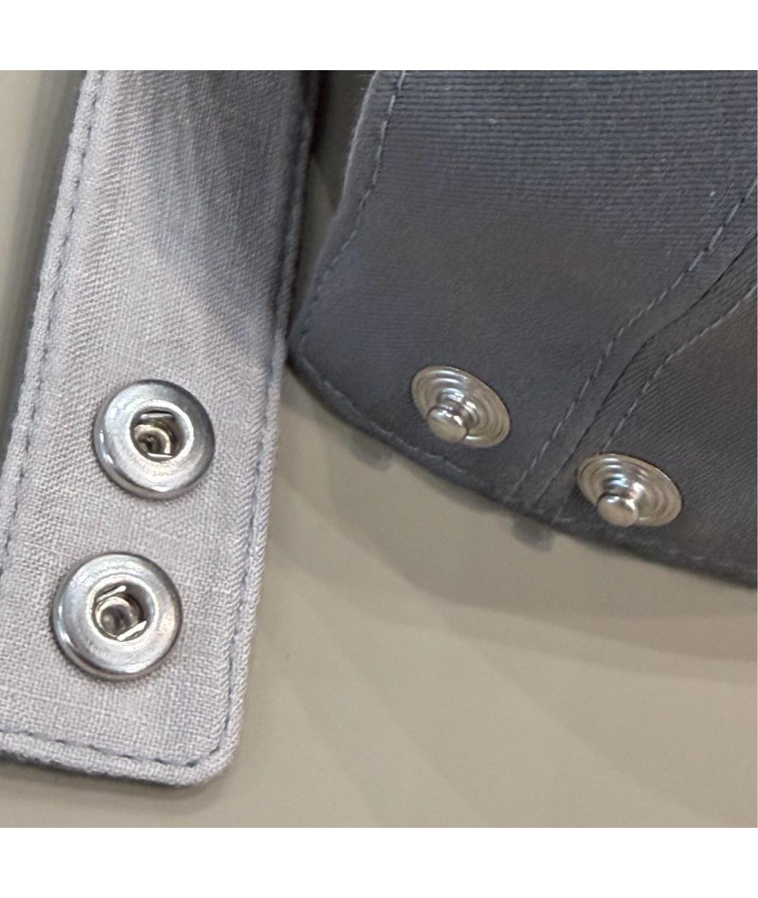 HERMES Серая хлопковая кепка/бейсболка, фото 5