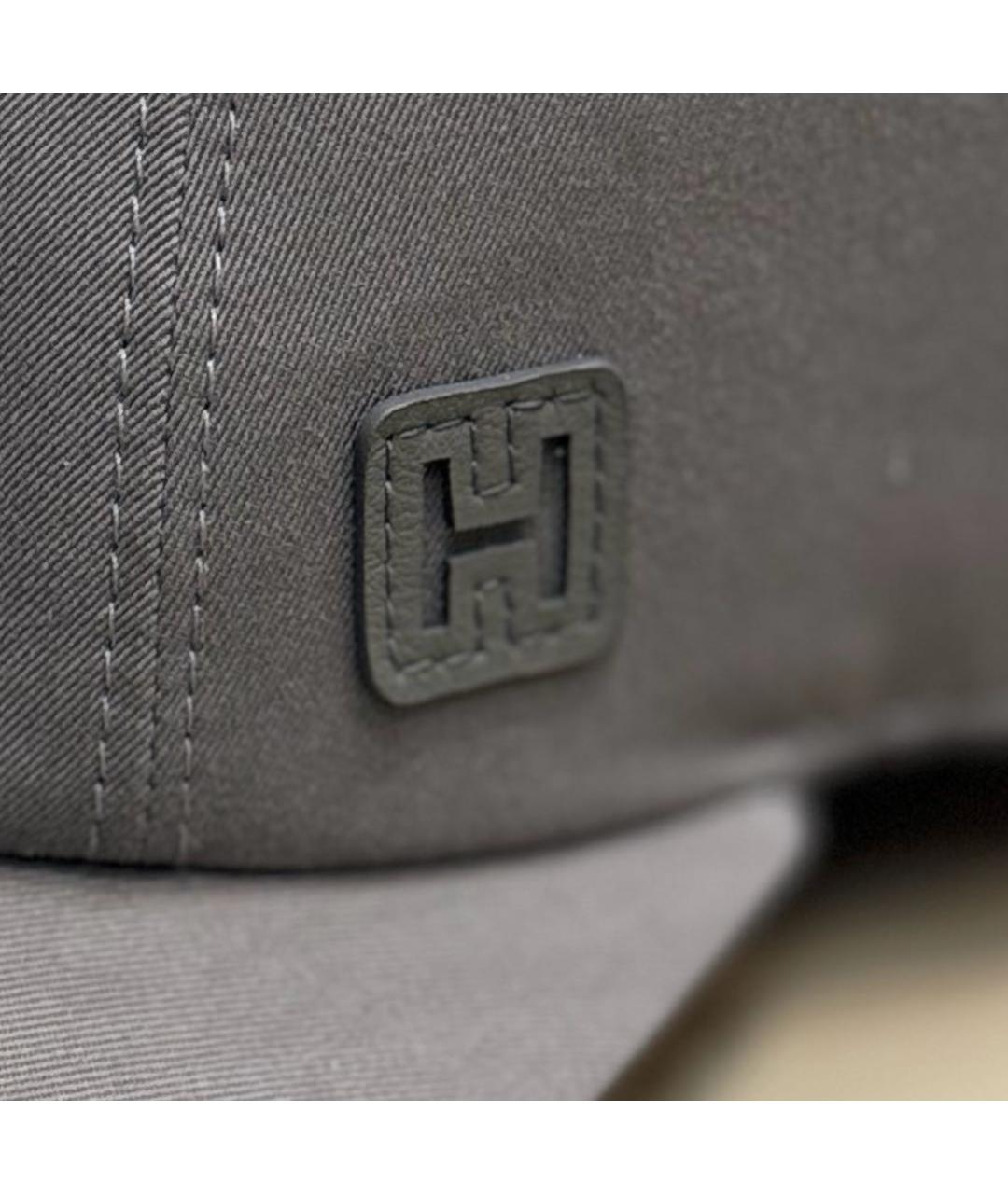 HERMES Серая хлопковая кепка/бейсболка, фото 3