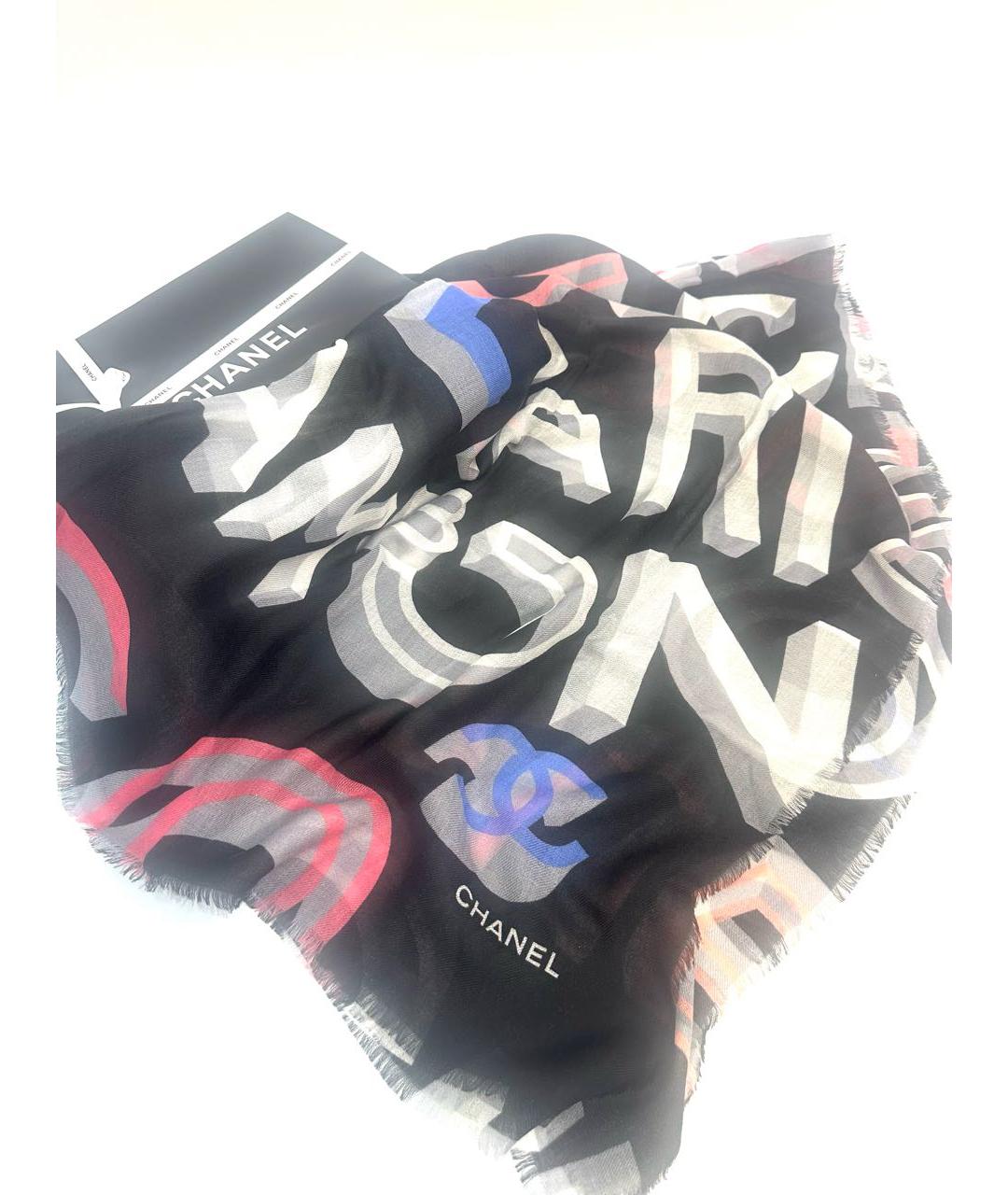 CHANEL Мульти кашемировый платок, фото 2