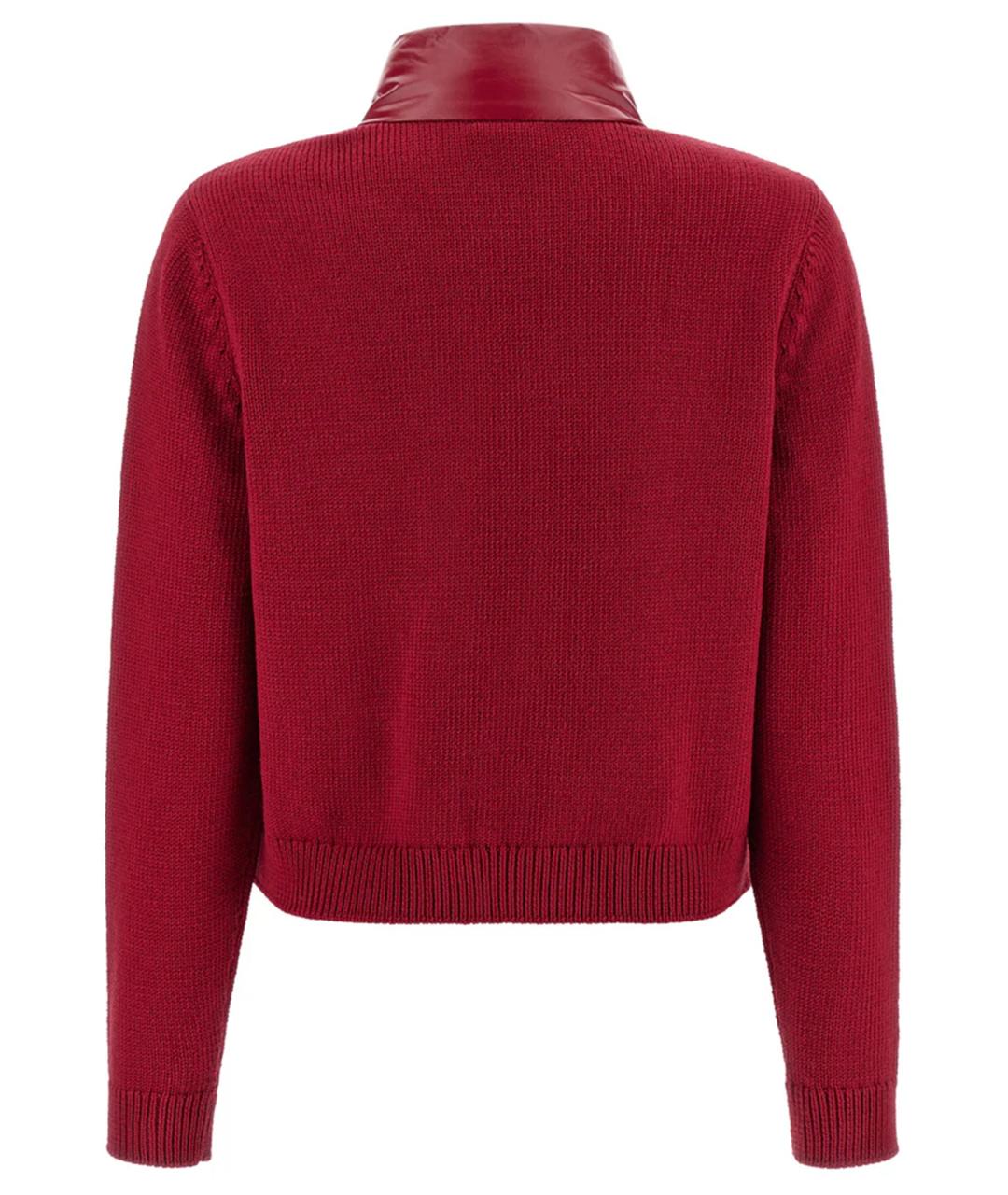 MONCLER Красная шерстяная куртка, фото 2