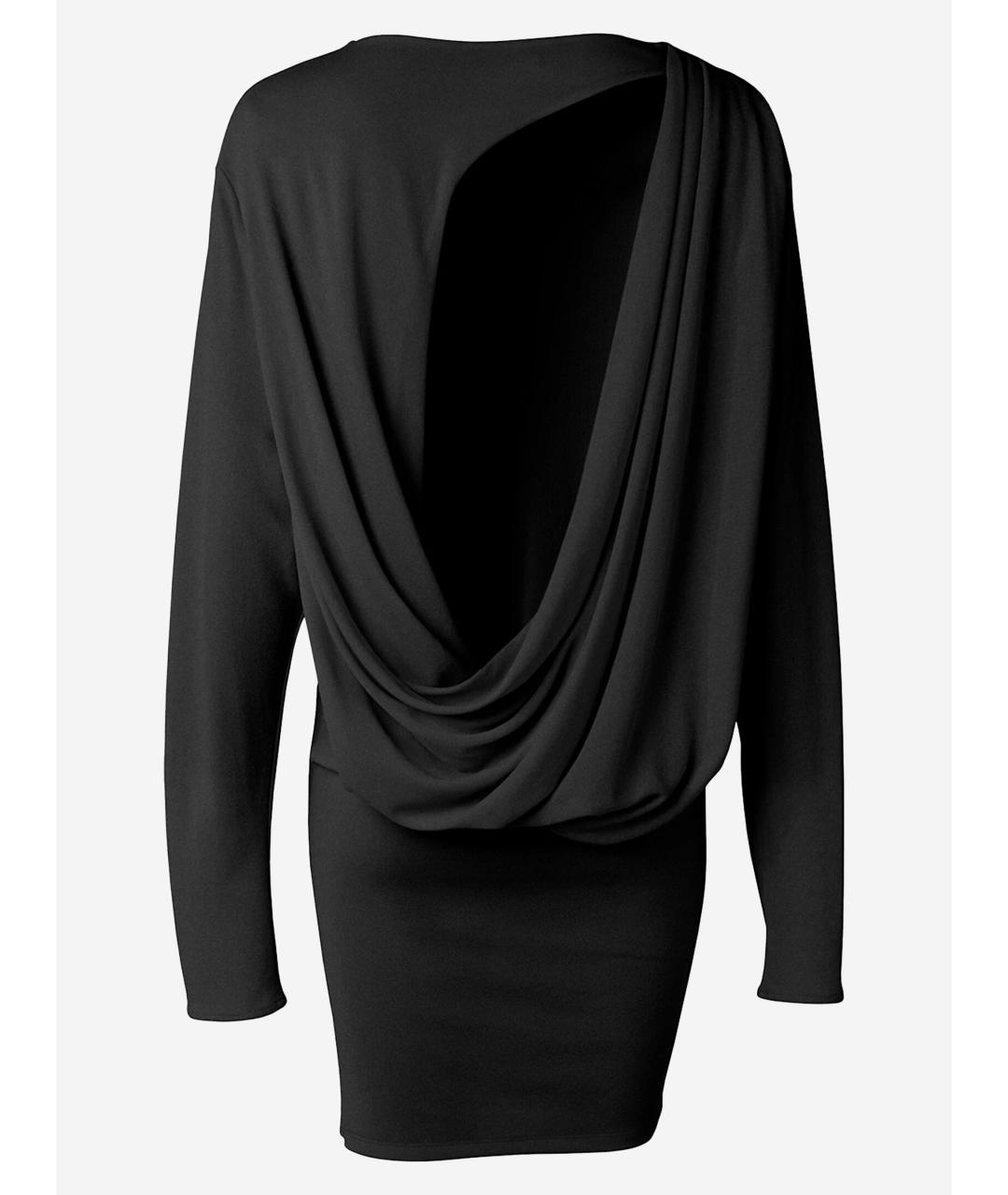 JACQUEMUS Черное вискозное повседневное платье, фото 3