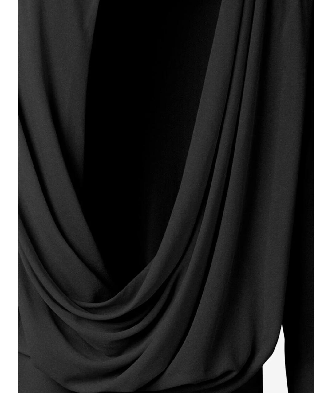 JACQUEMUS Черное вискозное повседневное платье, фото 2