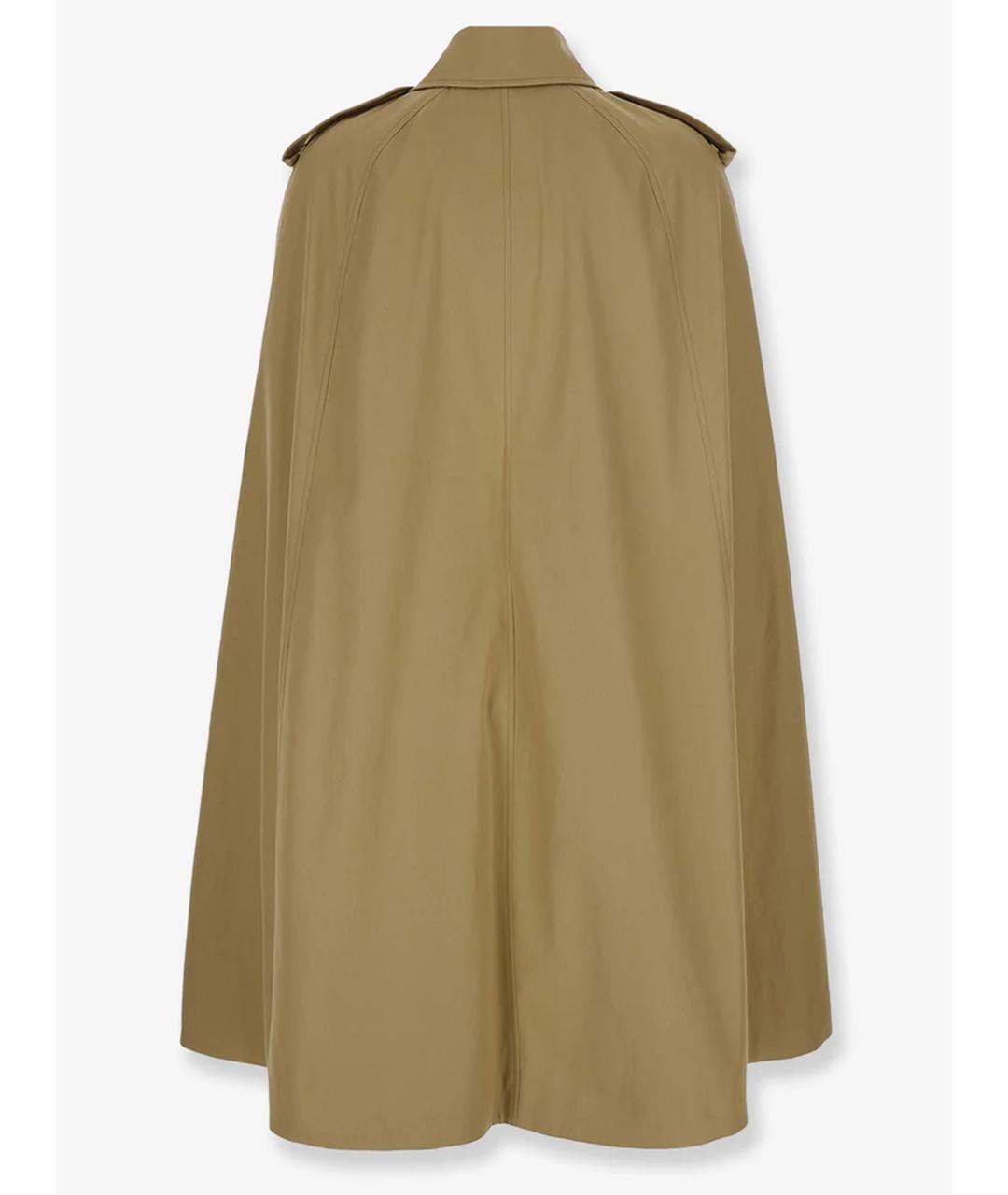 BURBERRY Бежевый хлопковый тренч/плащ, фото 3