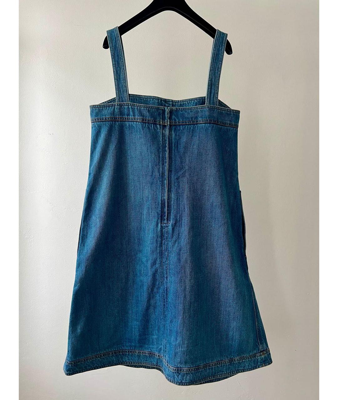 CHANEL Синий сарафан, фото 2