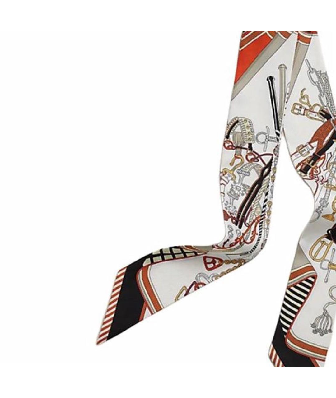 HERMES Мульти шелковый платок, фото 2