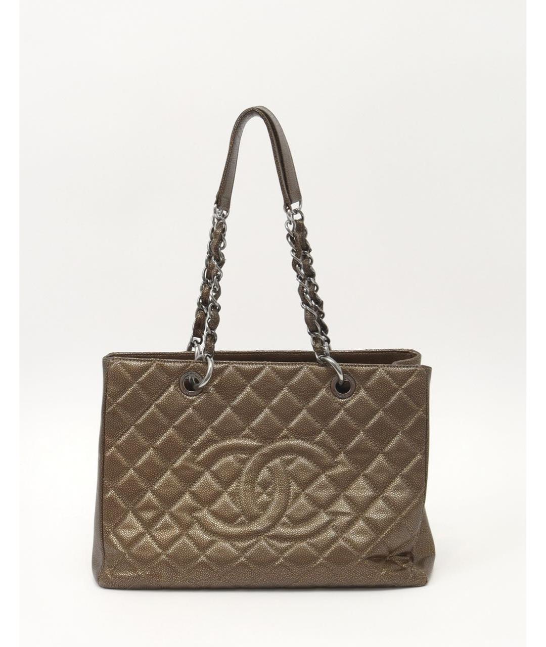 CHANEL Кожаная сумка тоут, фото 6