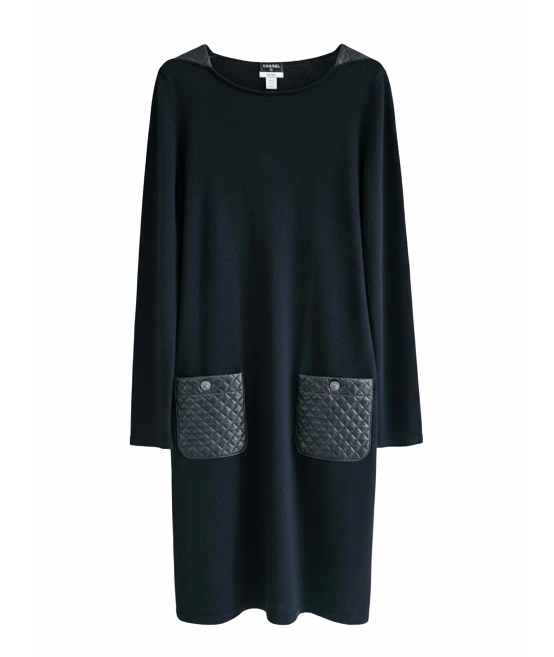 CHANEL Черное повседневное платье, фото 1