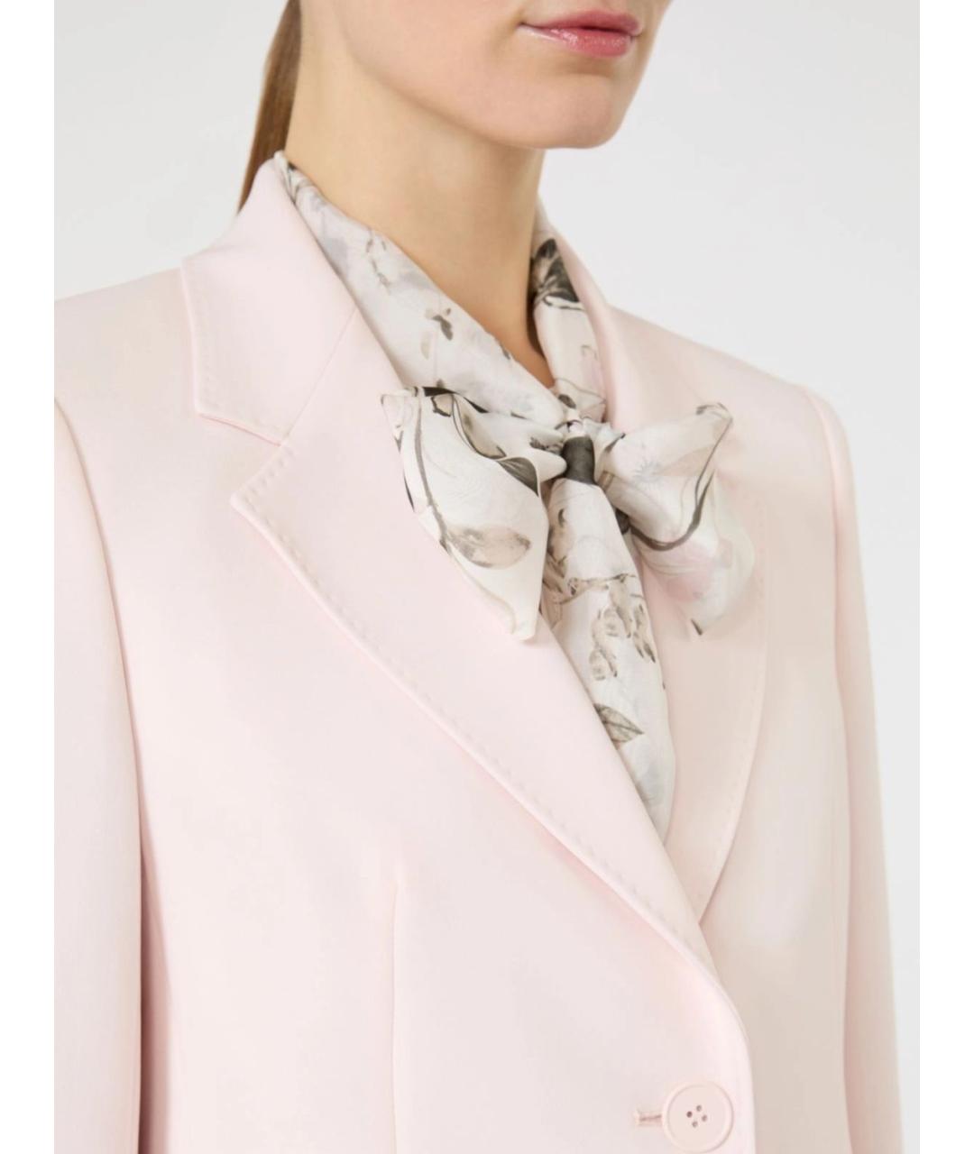 MAX MARA STUDIO Розовый жакет/пиджак, фото 5