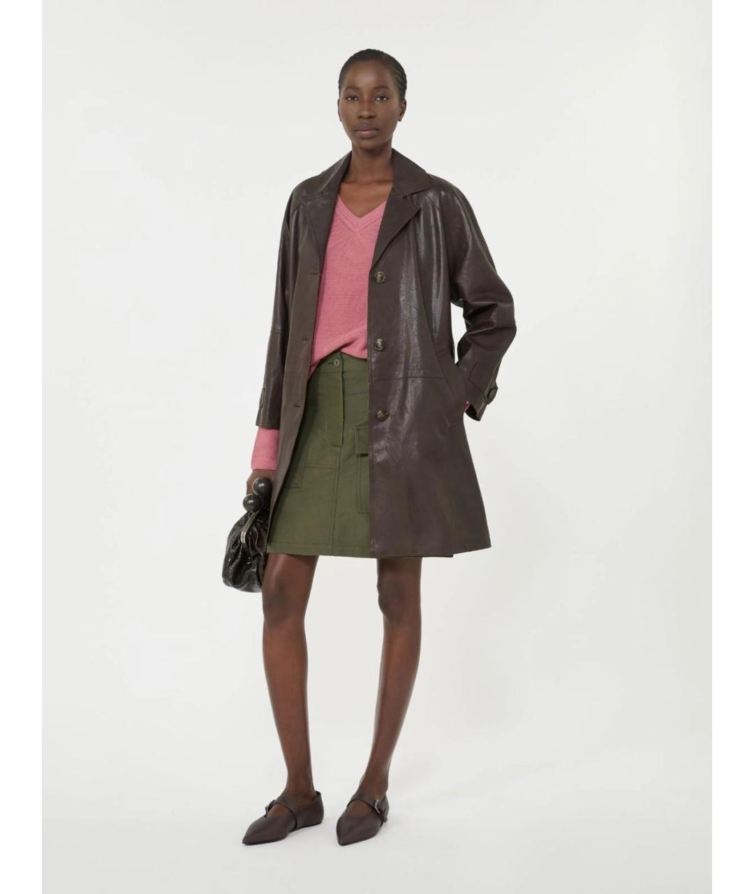 WEEKEND MAX MARA Розовый хлопковый джемпер / свитер, фото 2