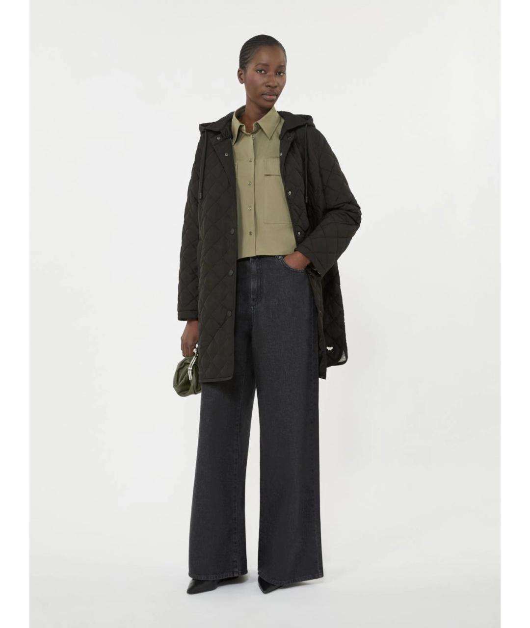 WEEKEND MAX MARA Хаки хлопковая рубашка, фото 2