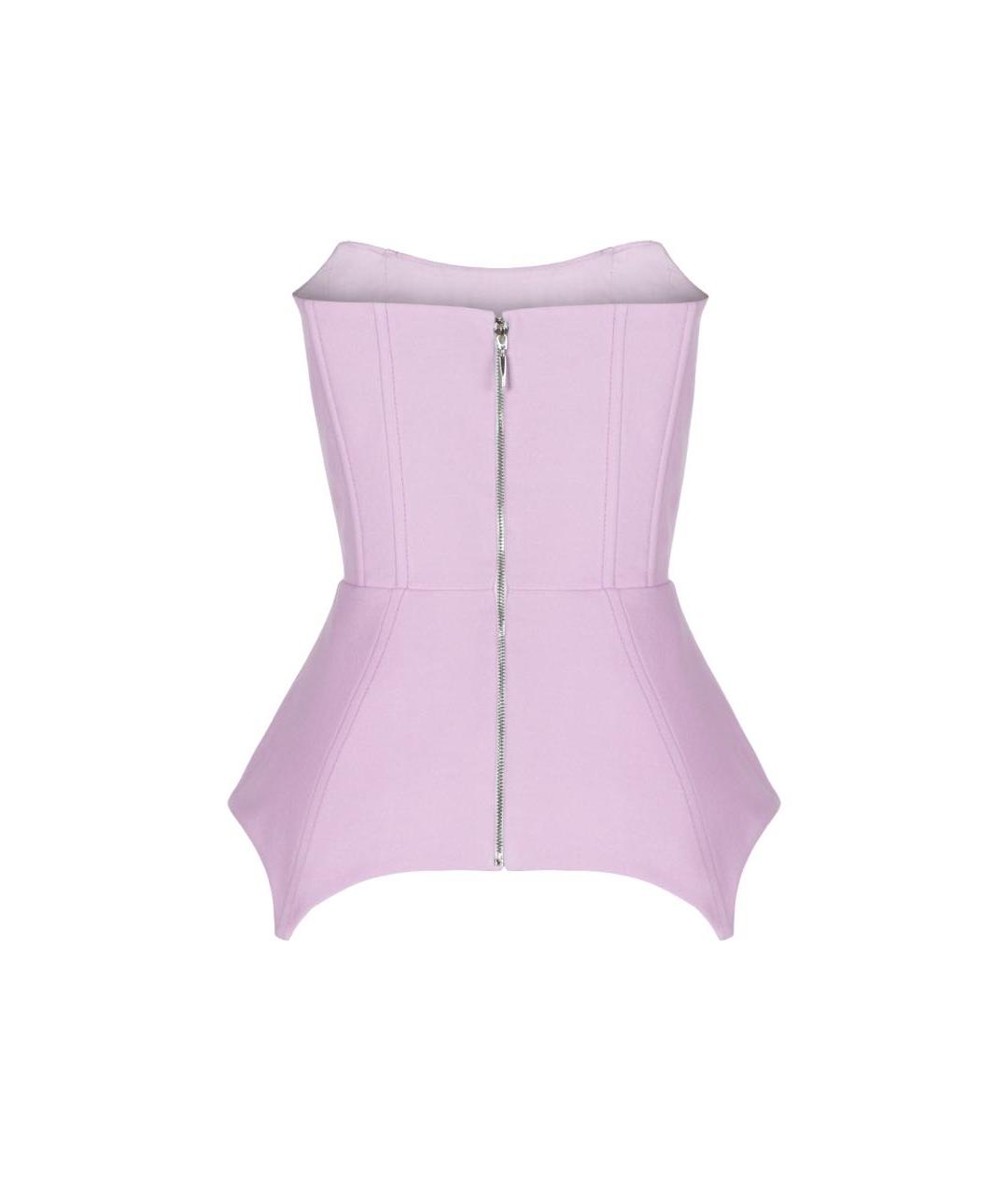 YANA RASKOVALOVA Фиолетовый хлопковый корсет, фото 2