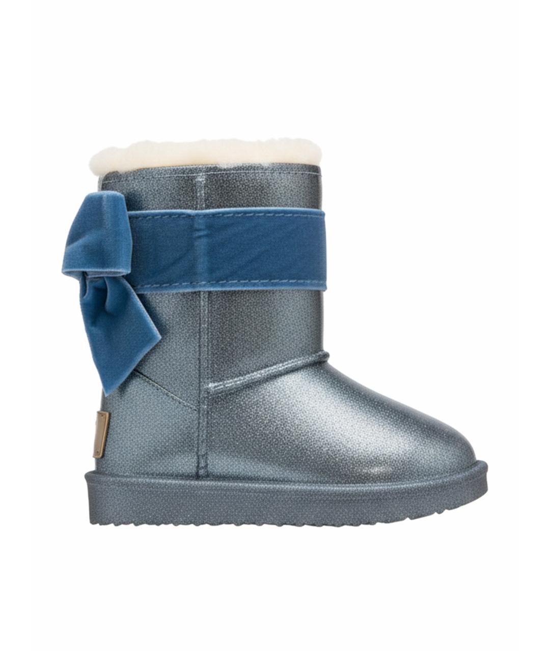 MONNALISA Голубые резиновые сапоги, фото 1