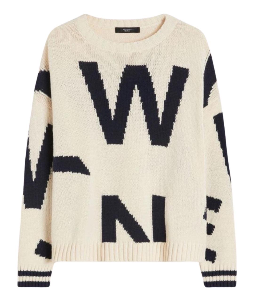 WEEKEND MAX MARA Мульти хлопковый джемпер / свитер, фото 1