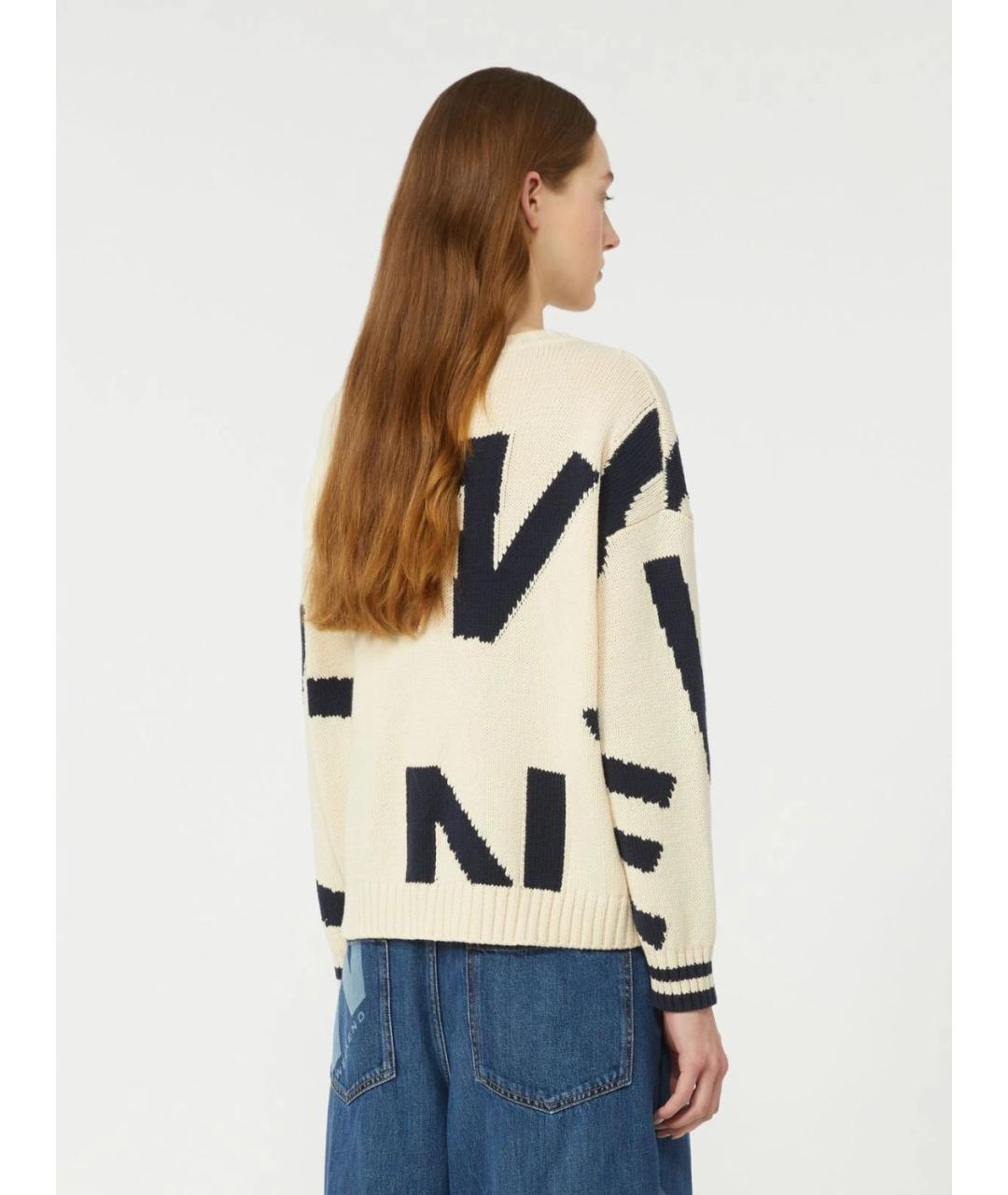 WEEKEND MAX MARA Мульти хлопковый джемпер / свитер, фото 4