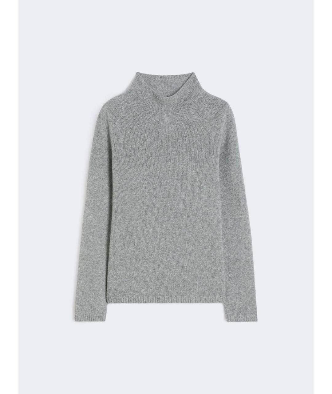 'S MAX MARA Хаки кашемировый джемпер / свитер, фото 5