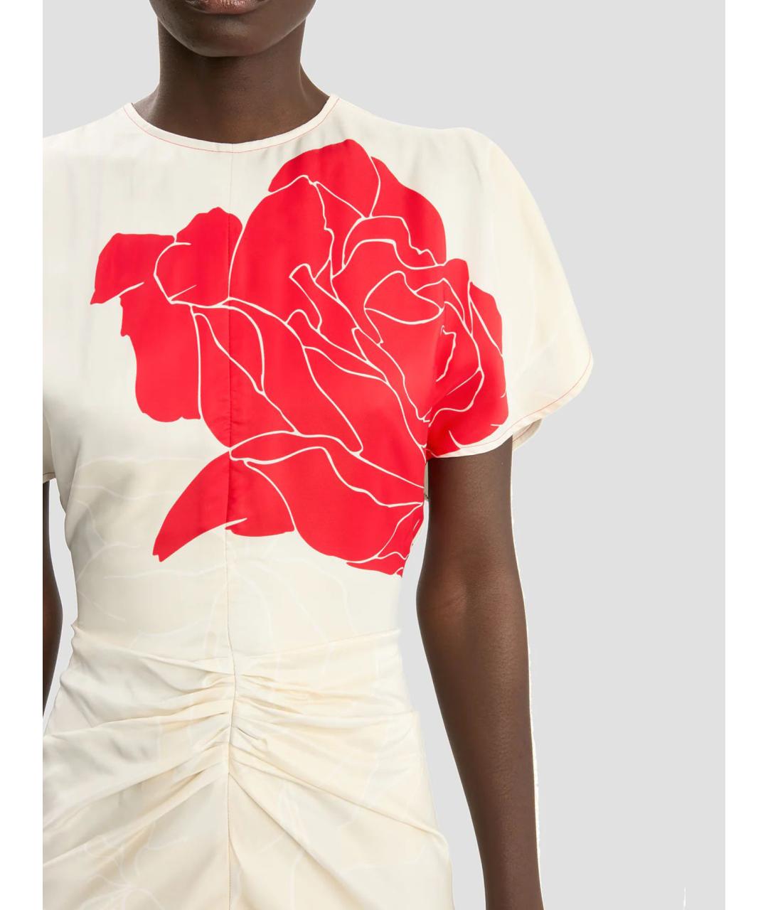 VICTORIA BECKHAM Вискозное коктейльное платье, фото 5