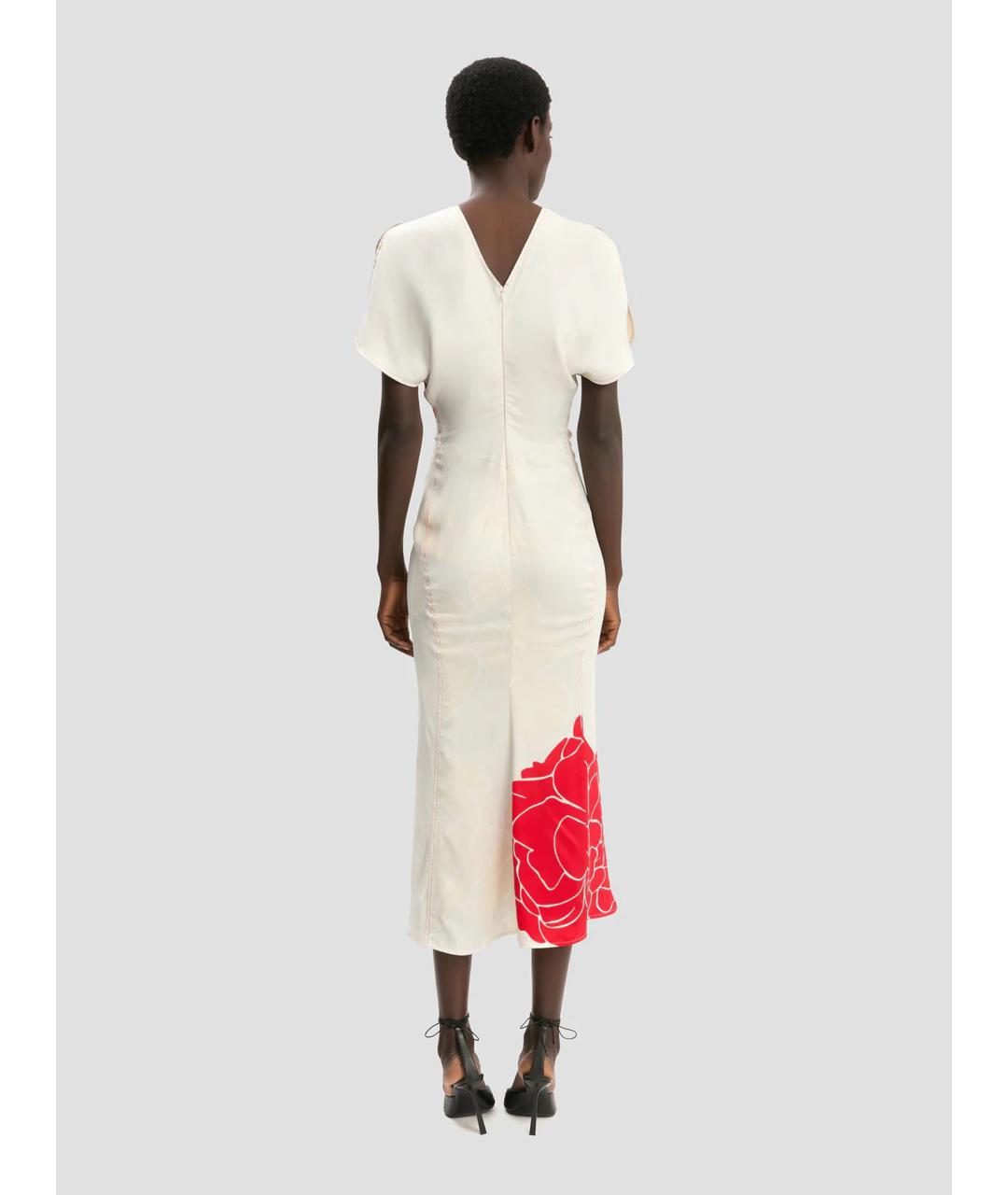 VICTORIA BECKHAM Вискозное коктейльное платье, фото 4