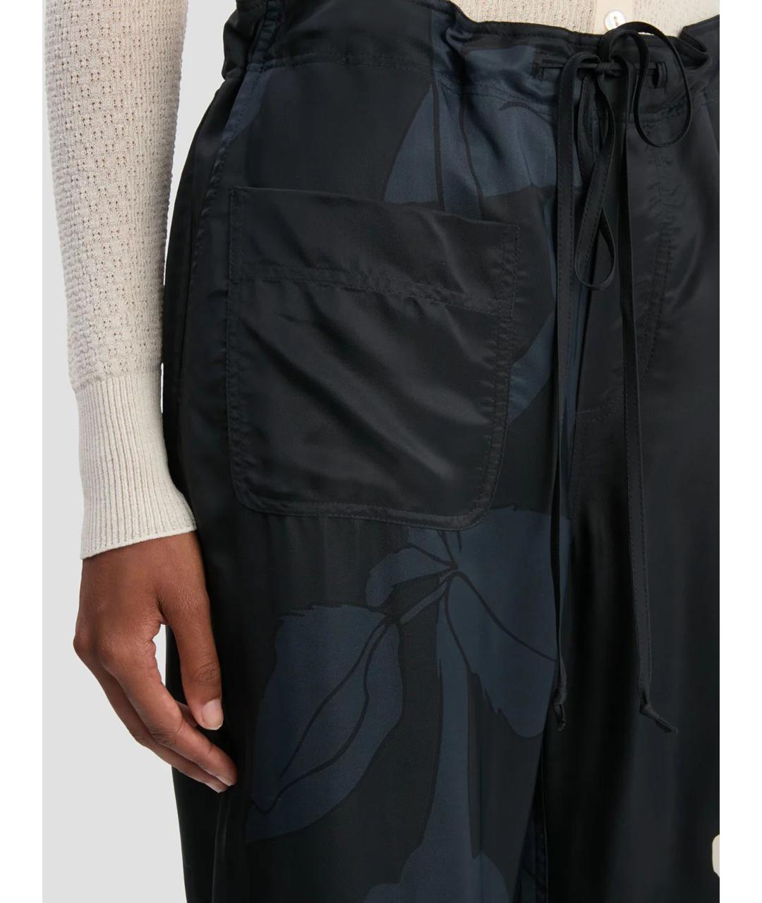 VICTORIA BECKHAM Мульти вискозные прямые брюки, фото 5