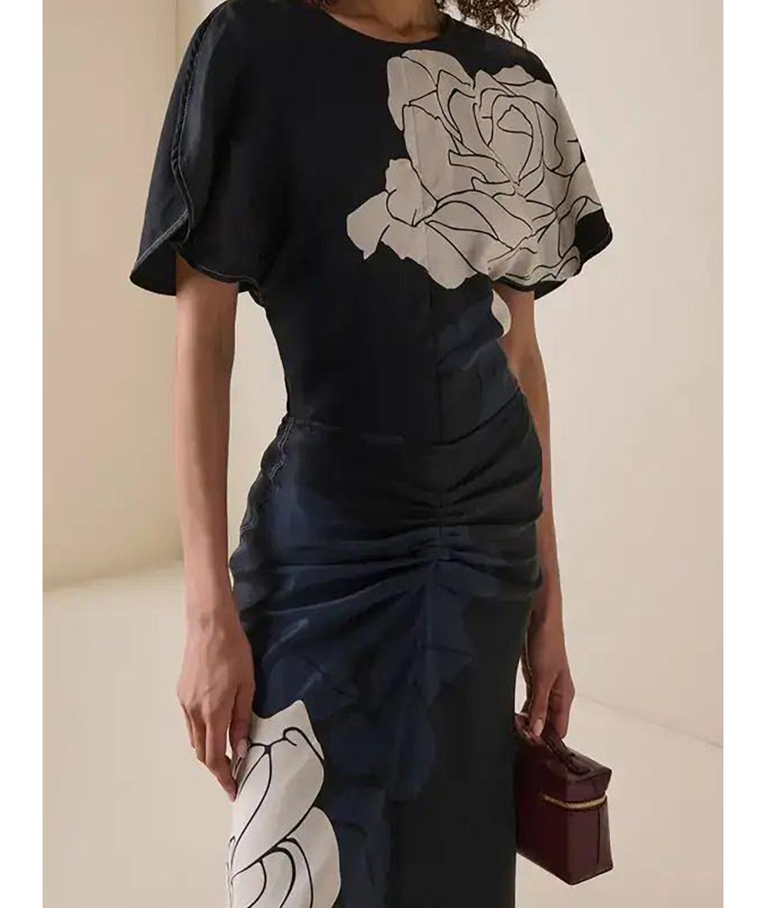 VICTORIA BECKHAM Мульти вискозная блузы, фото 3