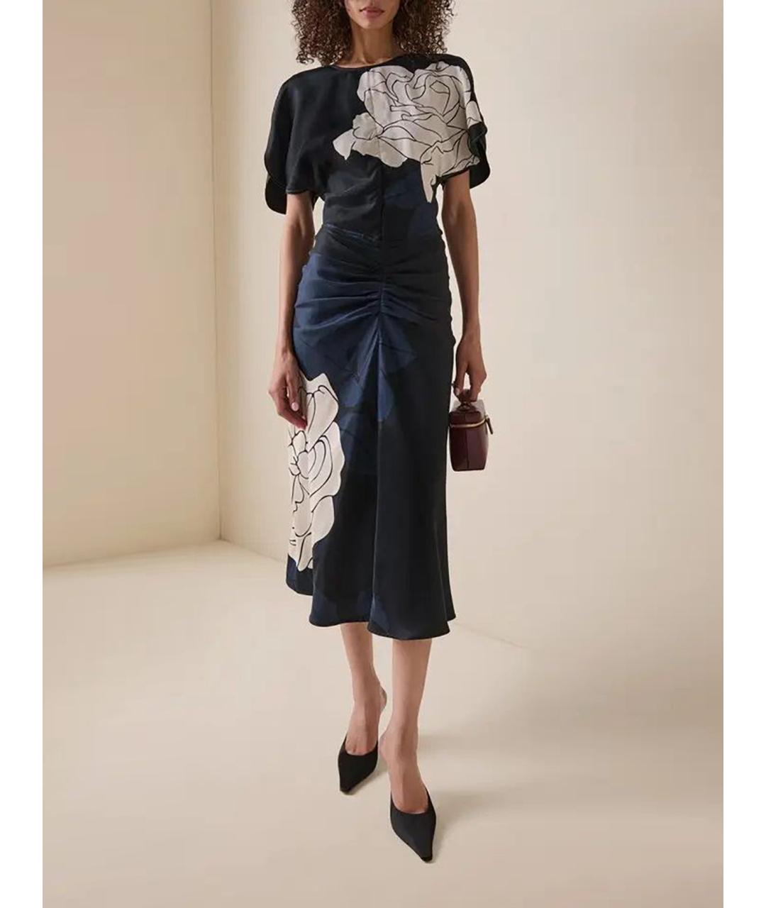 VICTORIA BECKHAM Мульти вискозная блузы, фото 2