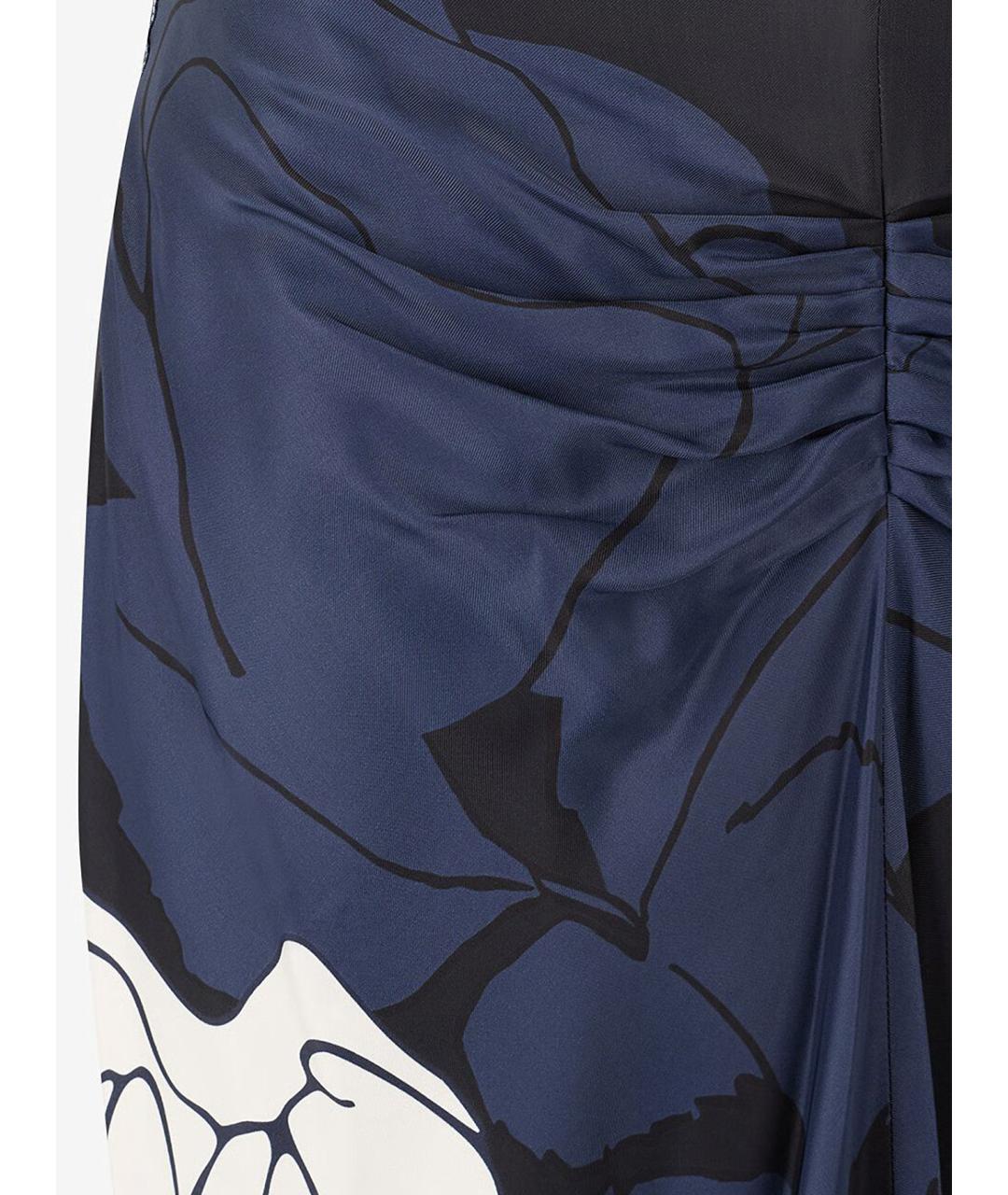 VICTORIA BECKHAM Мульти вискозная юбка миди, фото 3