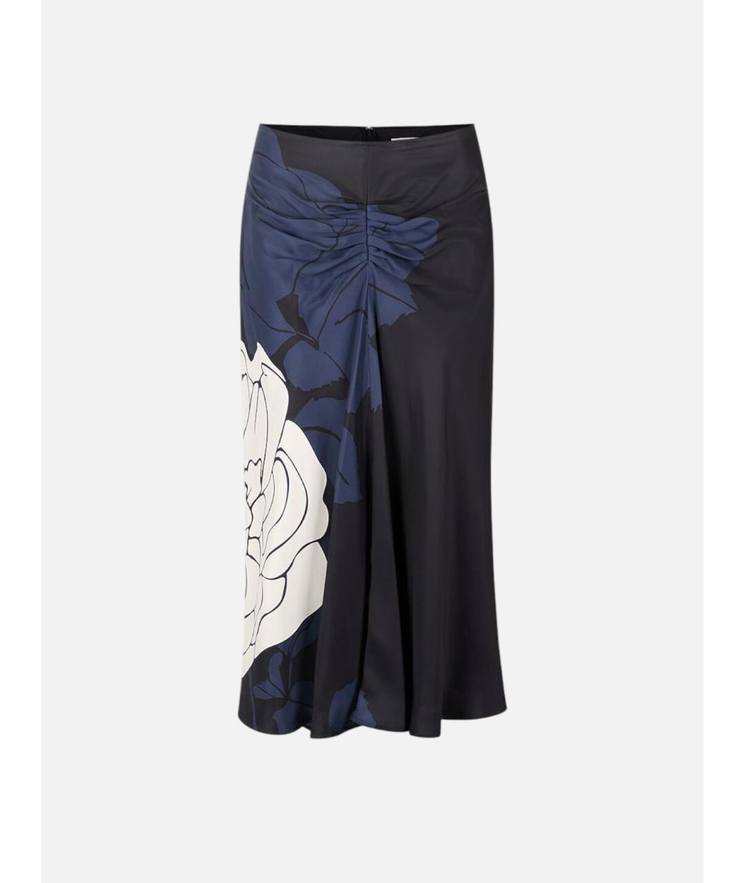 VICTORIA BECKHAM Мульти вискозная юбка миди, фото 4