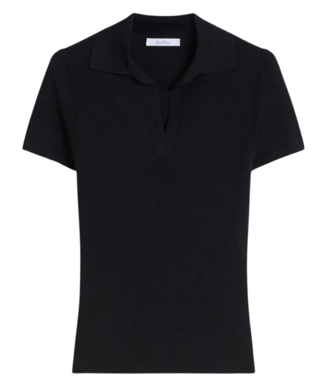 MAX MARA Темно-синий шерстяной джемпер / свитер, фото 1