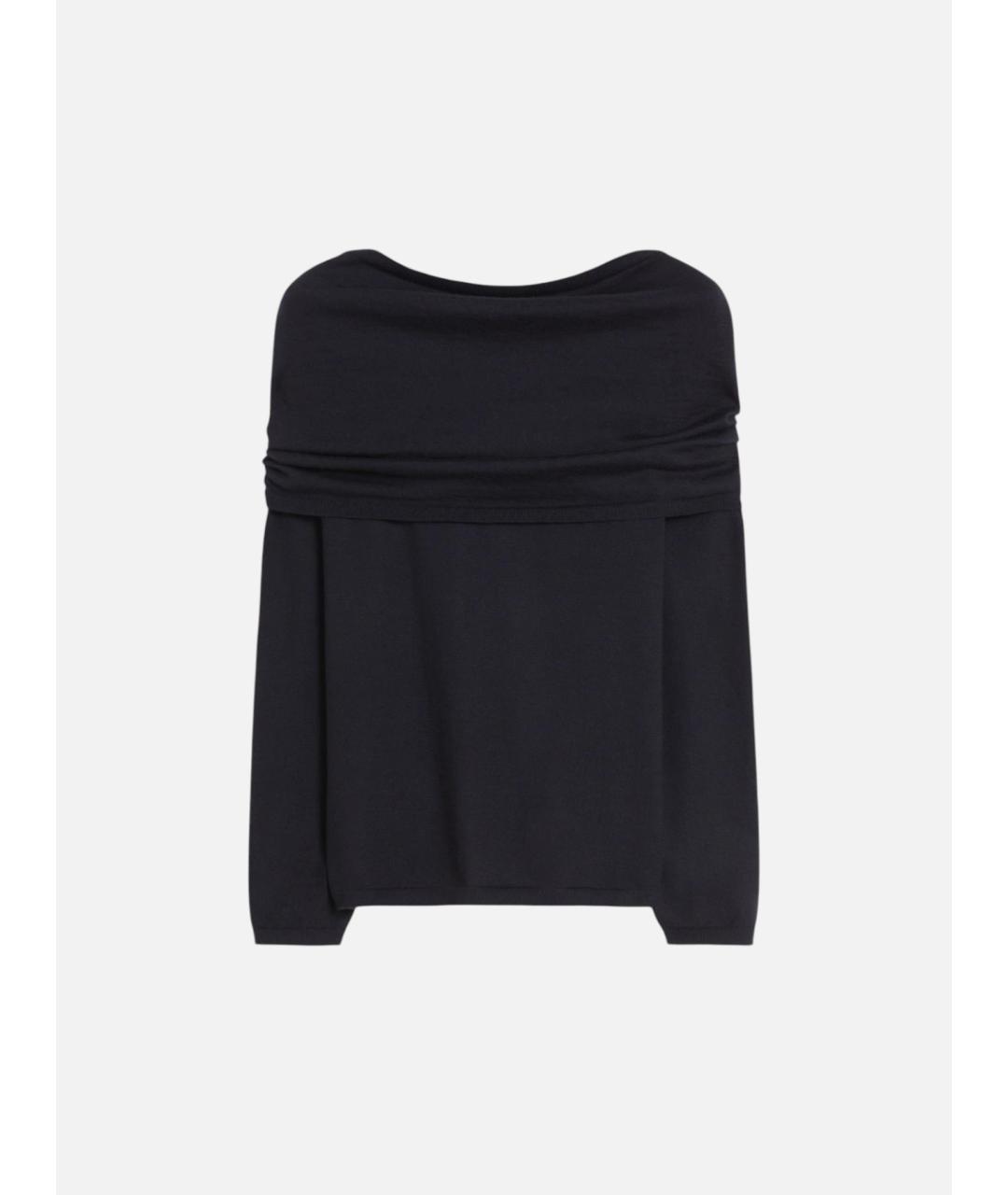 MAX MARA Синий кашемировый джемпер / свитер, фото 6