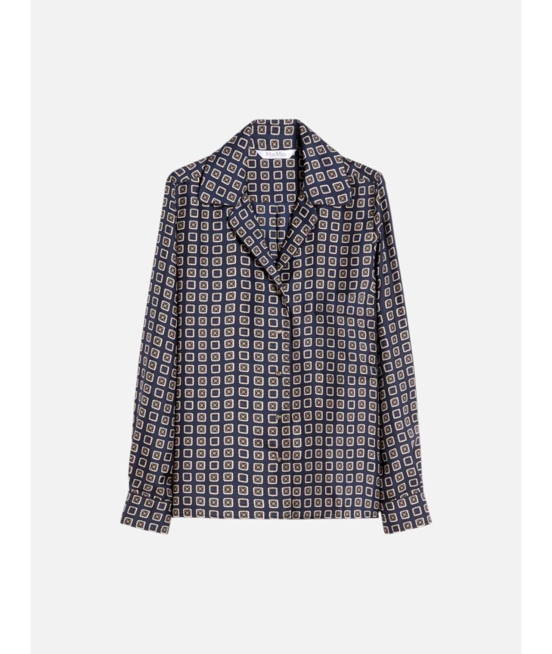 MAX MARA Мульти шелковая рубашка, фото 6