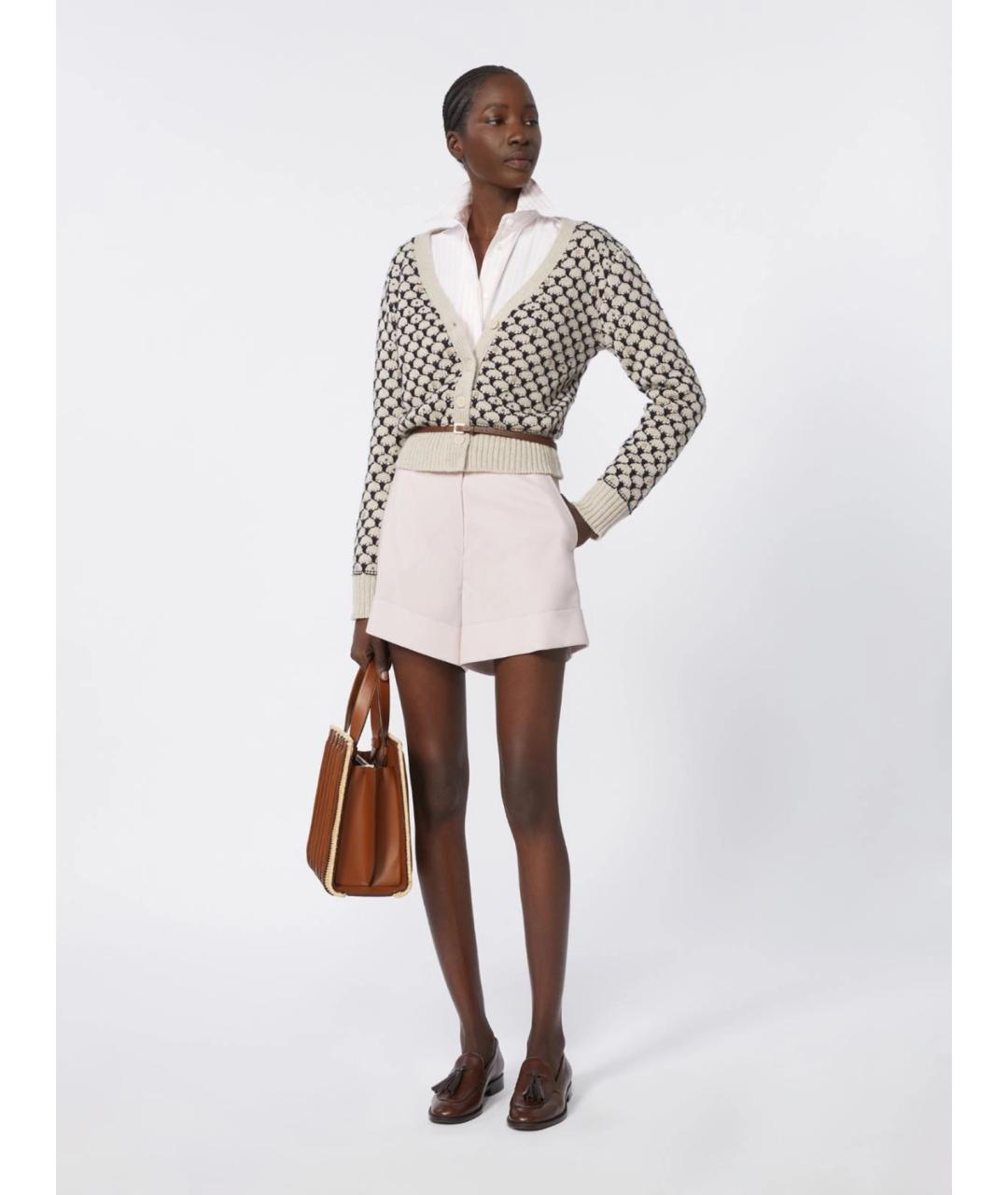 MAX MARA Мульти шерстяной кардиган, фото 2