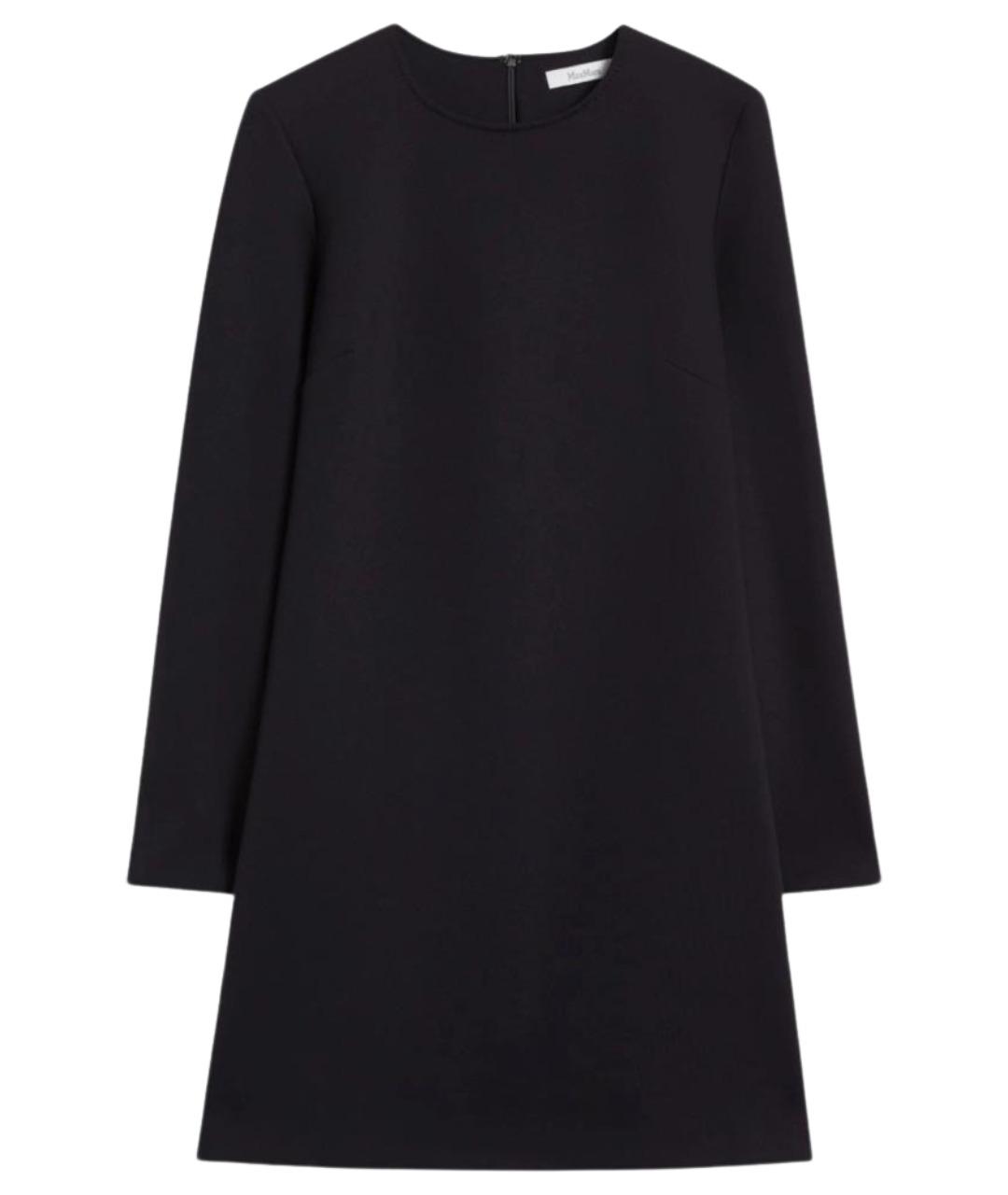 MAX MARA Темно-синее полиамидовое повседневное платье, фото 1