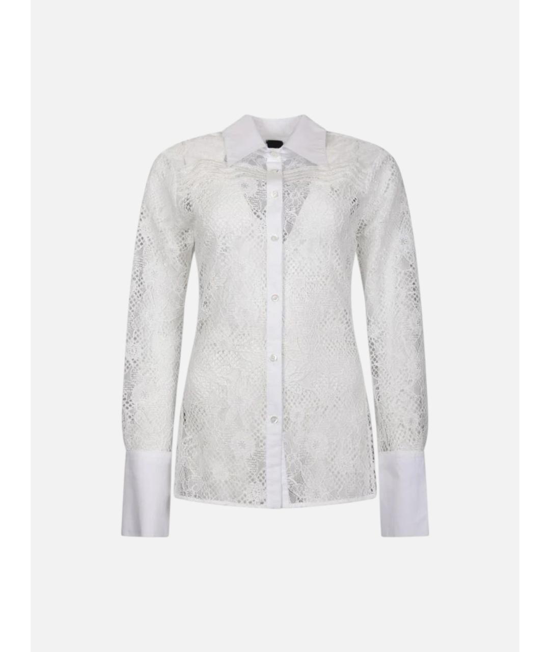 PINKO Белая полиэстеровая рубашка, фото 6