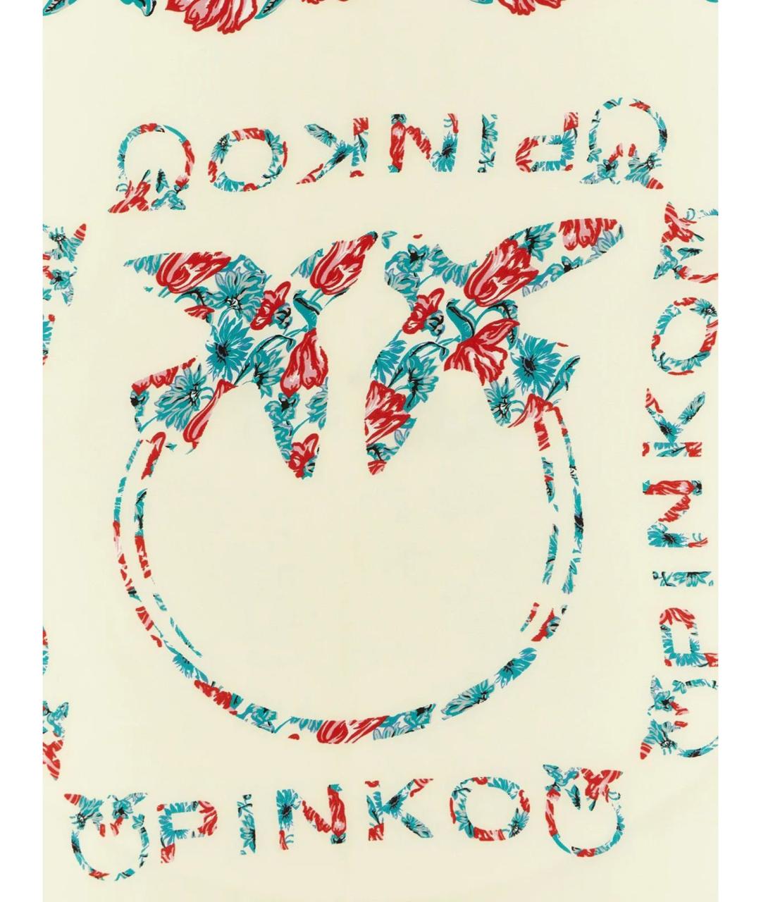 PINKO Мульти шелковый платок, фото 3