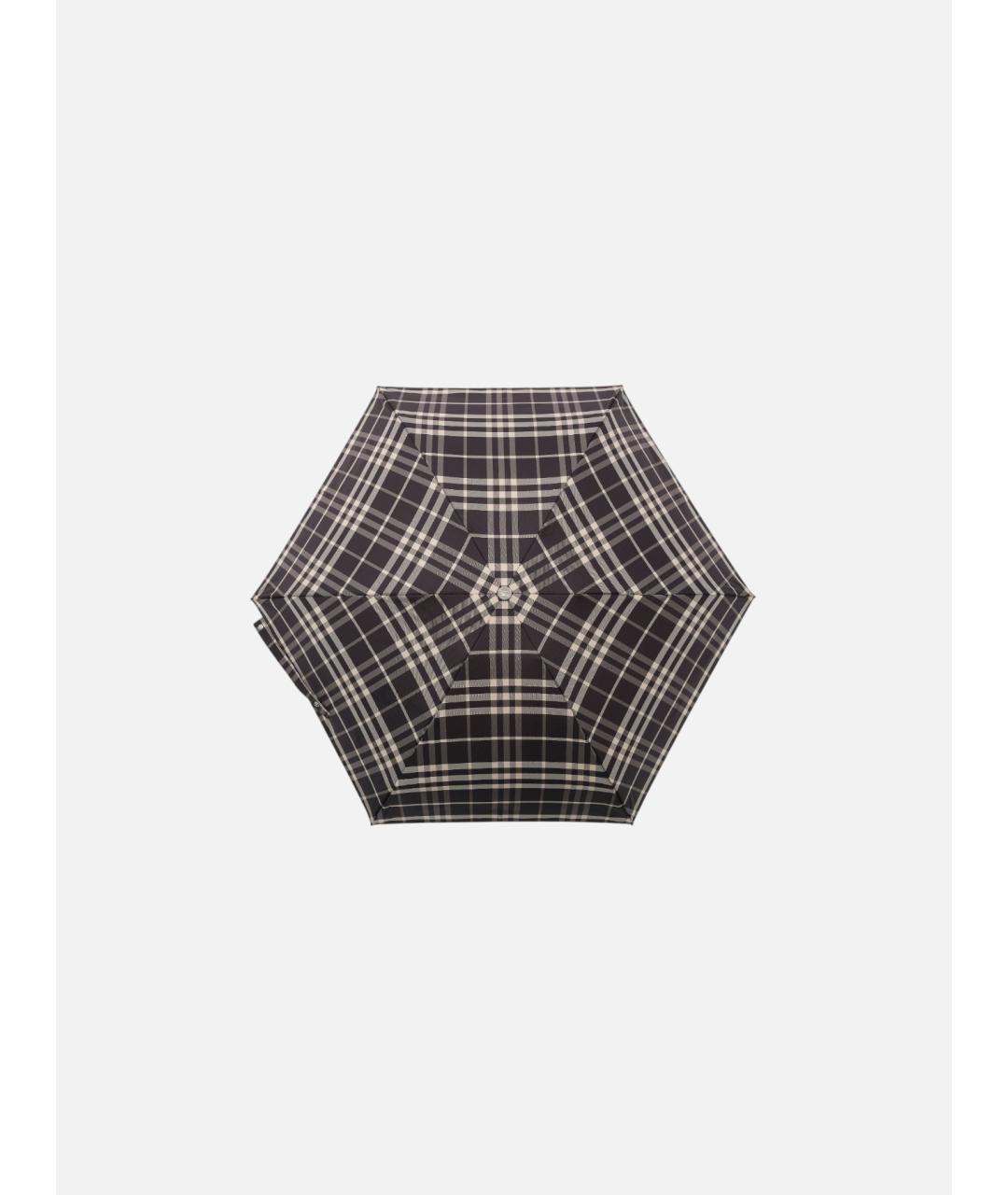 BURBERRY Коричневый зонт, фото 4