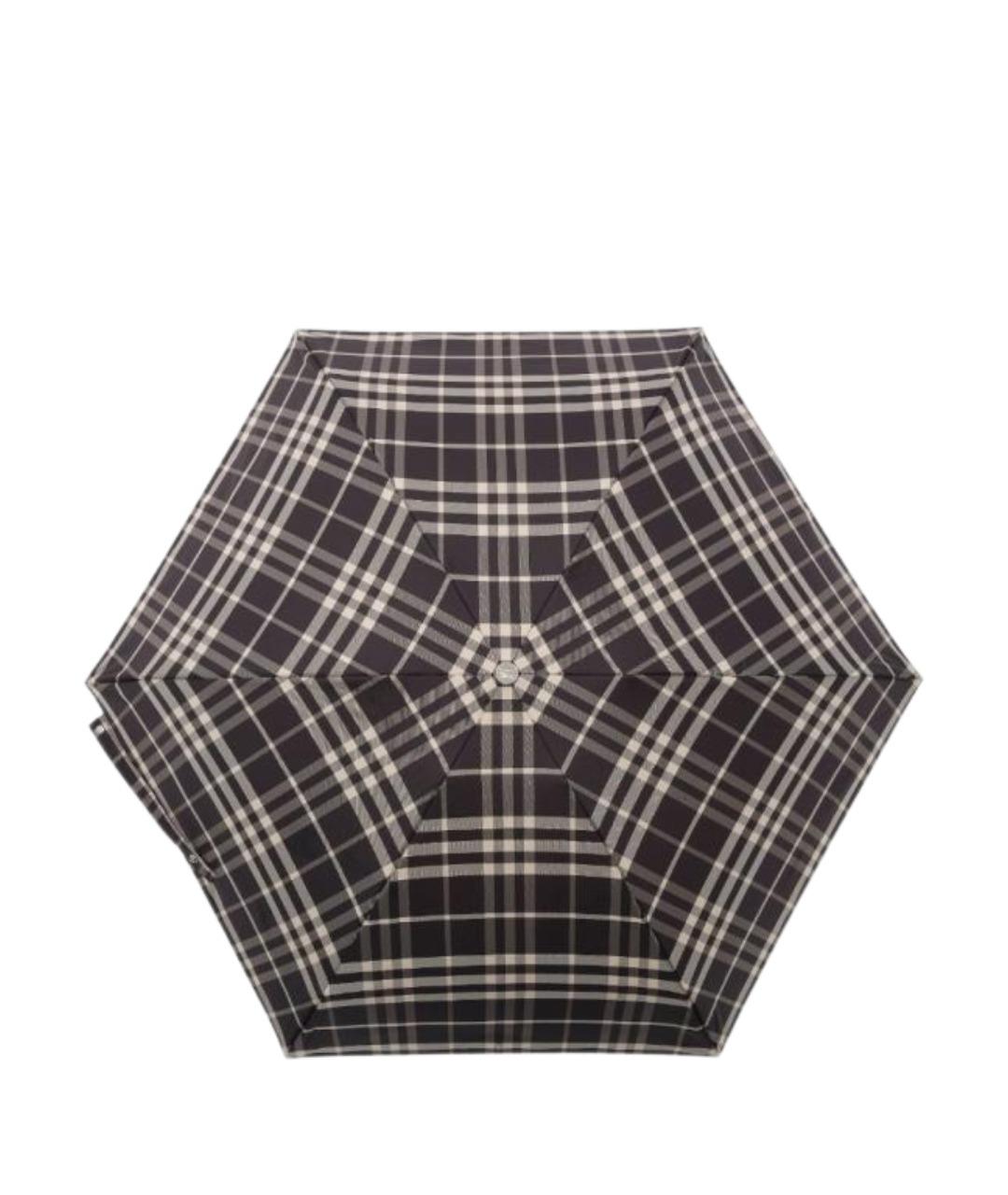 BURBERRY Коричневый зонт, фото 1