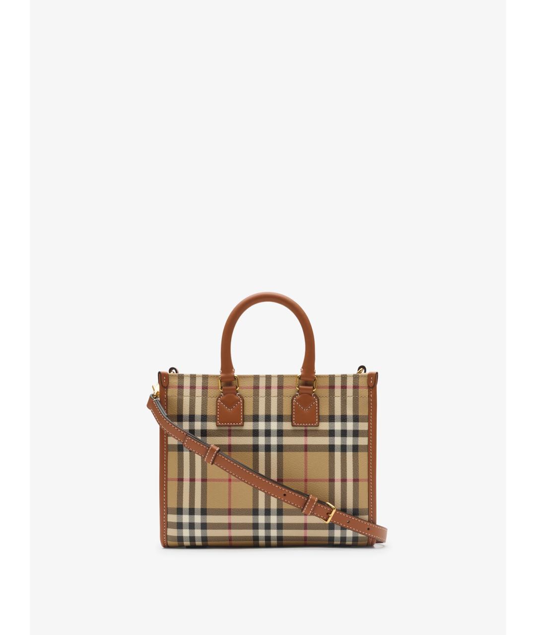 BURBERRY Бежевая сумка тоут, фото 4