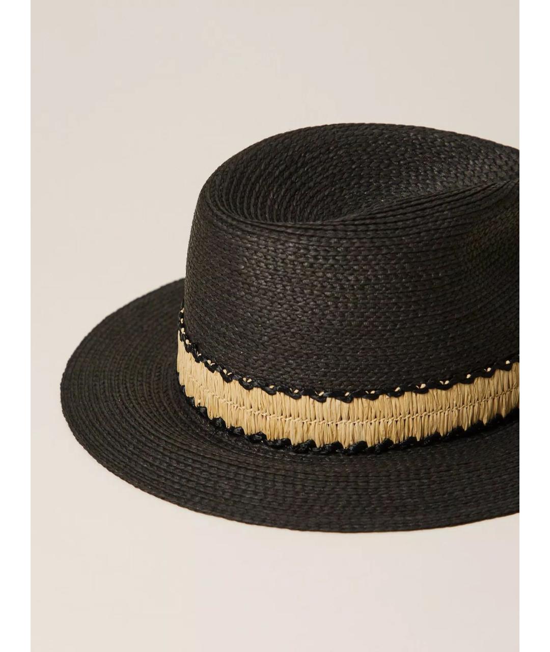 TWIN-SET Черная шляпа, фото 4
