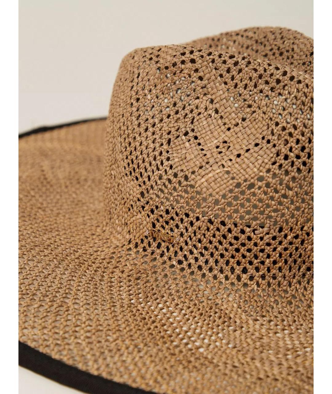TWIN-SET Бежевая шляпа, фото 3