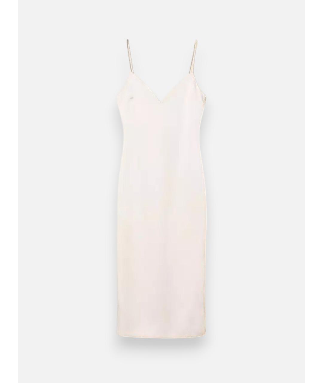 TWIN-SET Розовое полиамидовое коктейльное платье, фото 7