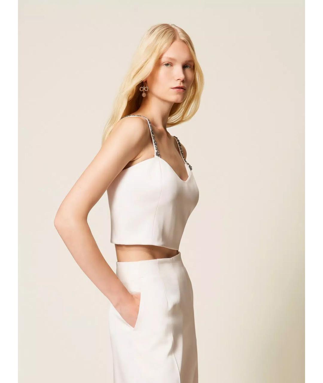 TWIN-SET Полиамидовая блузы, фото 5