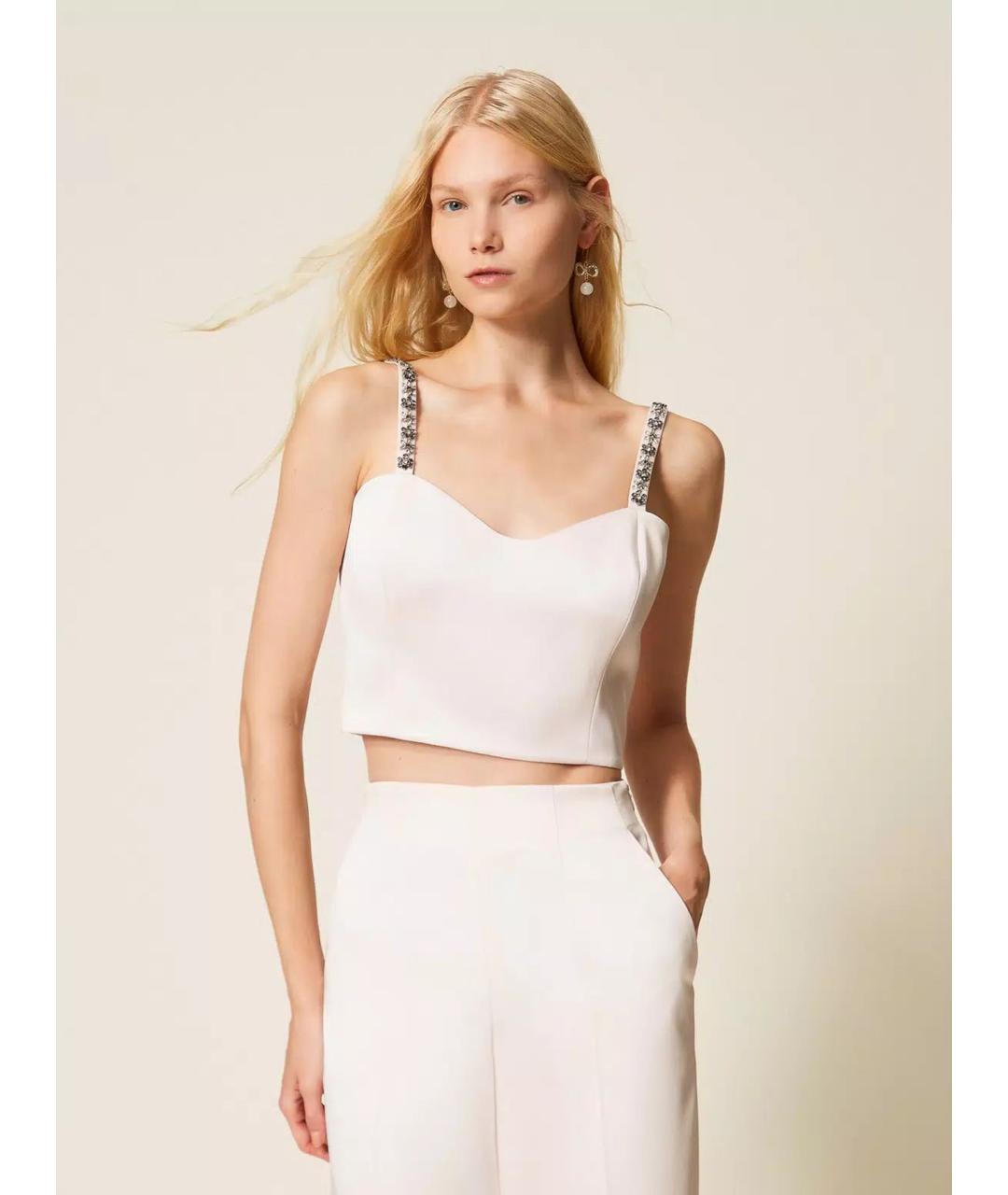 TWIN-SET Полиамидовая блузы, фото 3