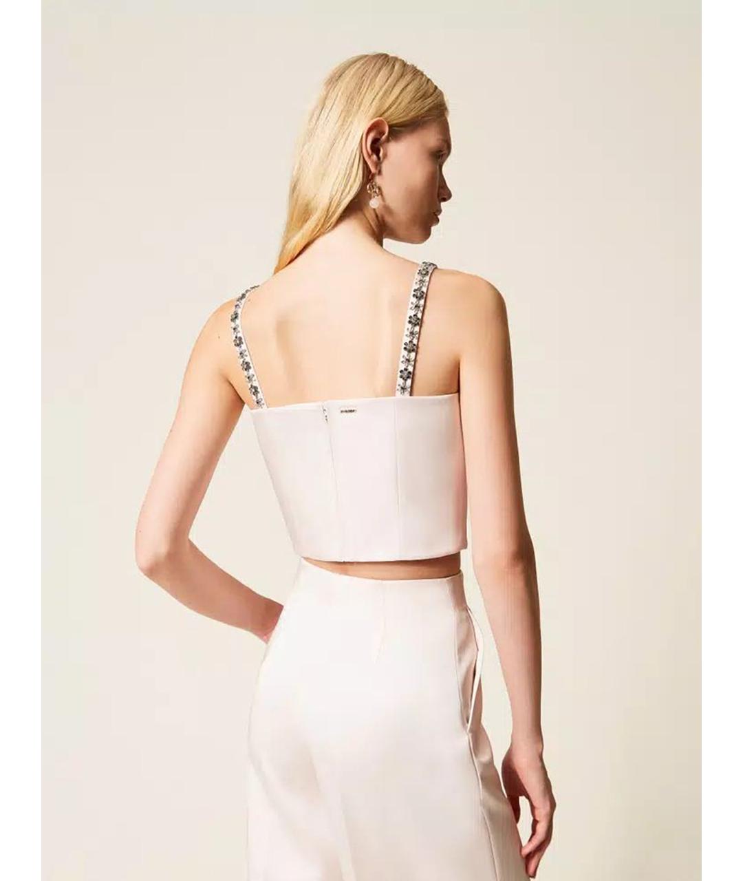 TWIN-SET Полиамидовая блузы, фото 6