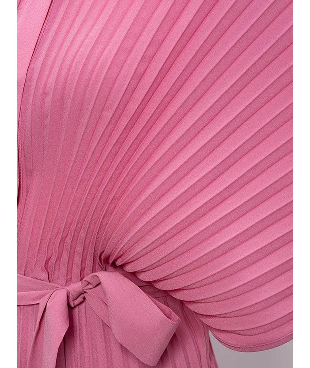 TWIN-SET Розовая полиэстеровая блузы, фото 5