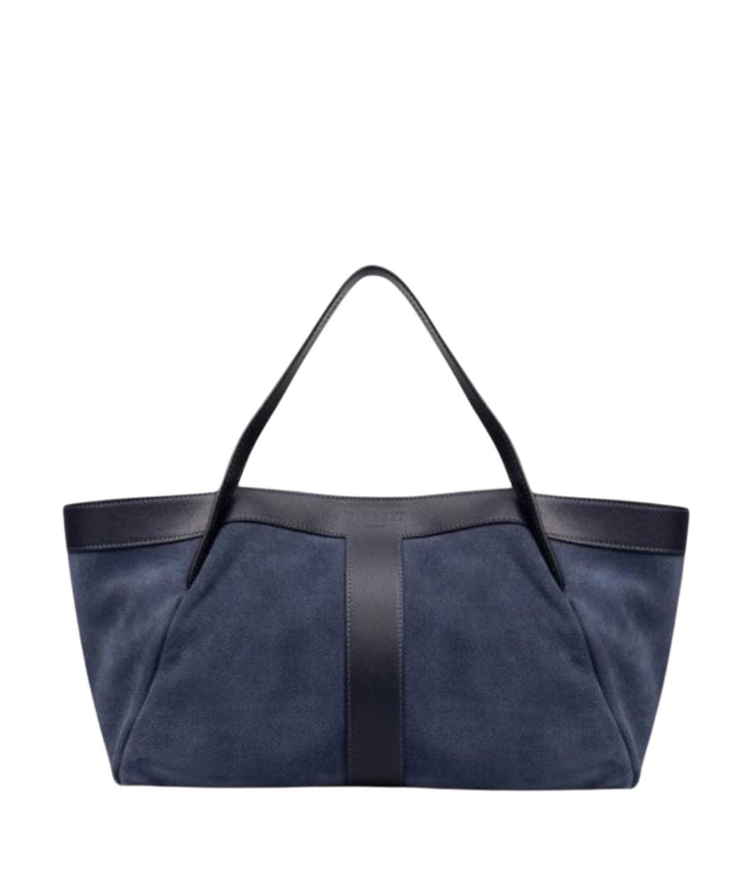 TWIN-SET Кожаная сумка с короткими ручками, фото 1