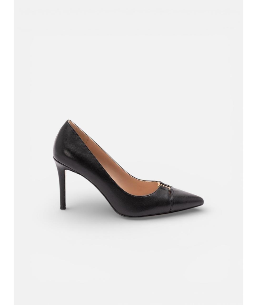 TWIN-SET Черные кожаные туфли, фото 7