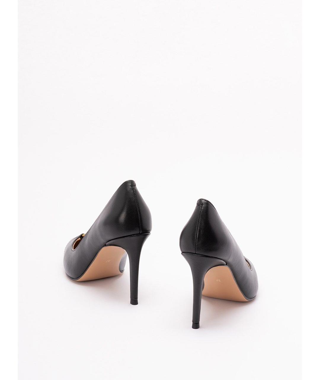 TWIN-SET Черные кожаные туфли, фото 5